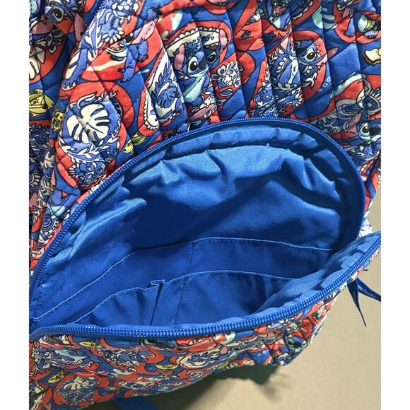 Vera Bradley Disney Stitch Monstera Paisley Large Backpack Bag Travel EXACT main image 4